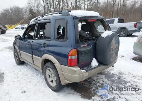 2001 Suzuki Grand Vitara Jlx/Jlx+/Limited from USA, damaged, VIN JS3TD62V814163097